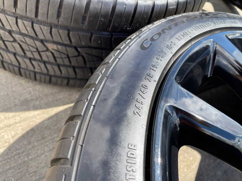 19" Ford Mustang Stealth GT OEM wheels rims 3863 tires CONTINENTAL Texas Truck Tire