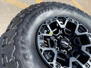 17" Ford F-150 Raptor R OEM BEADLOCK rim wheel 37" tire spare 2024 2025 2026 NEW Texas Truck Tire