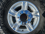 17" Ford F-250 F-350 OEM 10096 TREMOR wheels rims tires TOYO A/T3 34" Texas Truck Tire
