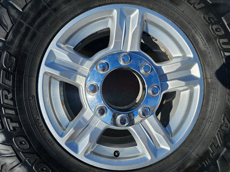 17" Ford F-250 F-350 OEM 10096 TREMOR wheels rims tires TOYO A/T3 34" Texas Truck Tire