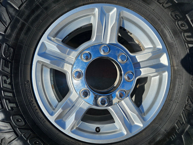 17" Ford F-250 F-350 OEM 10096 TREMOR wheels rims tires TOYO A/T3 34" Texas Truck Tire