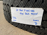 20" Ford F-250 F-350 OEM Lariat Platinum wheel rim 10486 tire 2025 2026 NEW Texas Truck Tire