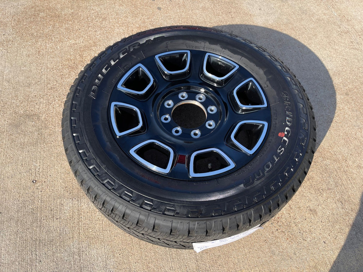 20" Ford F-250 F-350 OEM Lariat Platinum wheel rim 10486 tire 2025 2026 NEW Texas Truck Tire