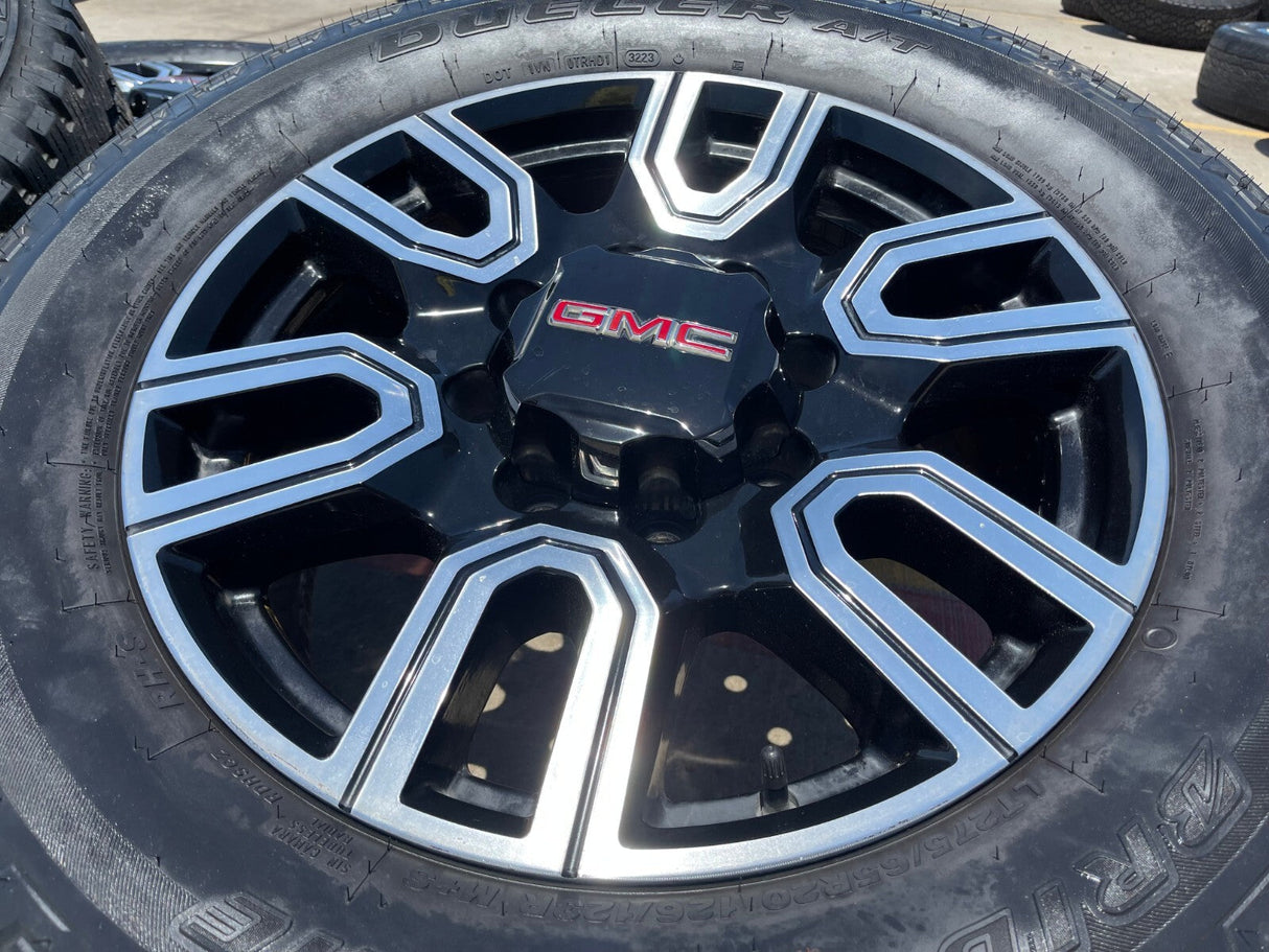 20" GMC Sierra AT4 2500 3500 OEM wheels rims 5950 Silverado 2023 2024 2025 2026 Texas Truck Tire