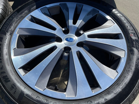 20" Subaru Ascent Outback Legacy Forester OEM 68872 wheels rims NEW MICHELIN Texas Truck Tire