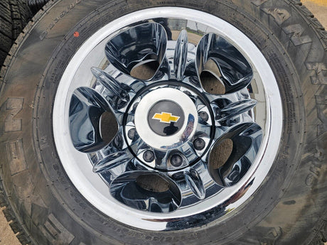 17" Chevy Silverado GMC Sierra 3500 Dually simulator rims wheels OEM 8094 NEW Texas Truck Tire