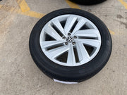 20" VW Atlas OEM wheel rim tire 70076 Audi Q7 Q8 2020 2021 2022 2023 2024 2025 Texas Truck Tire