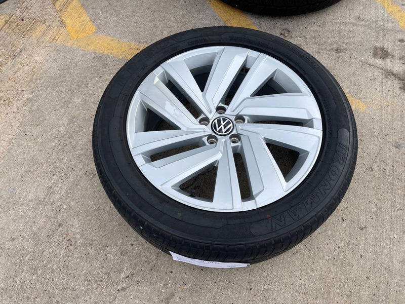 20" VW Atlas OEM wheel rim tire 70076 Audi Q7 Q8 2020 2021 2022 2023 2024 2025 Texas Truck Tire