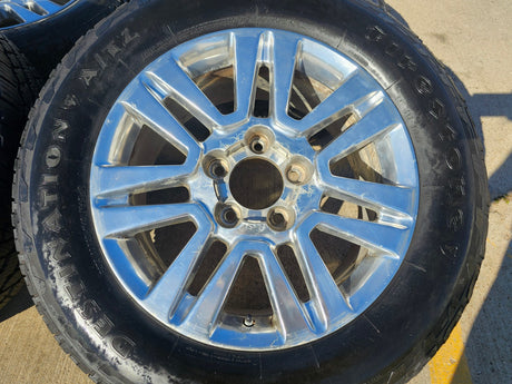 20" Toyota Tundra TSS TRD T Force OEM wheels rims 5x150 tires FIRESTONE A/T2 Texas Truck Tire
