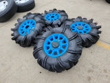 14" Polaris RZR 1000 XP Turbo wheels rims tires 1522842-655 Cast 53 Flash Texas Truck Tire