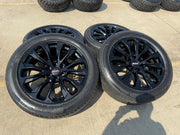22" GMC Yukon Sierra DENALI OEM wheels rims 14025 97000 tires Texas Truck Tire