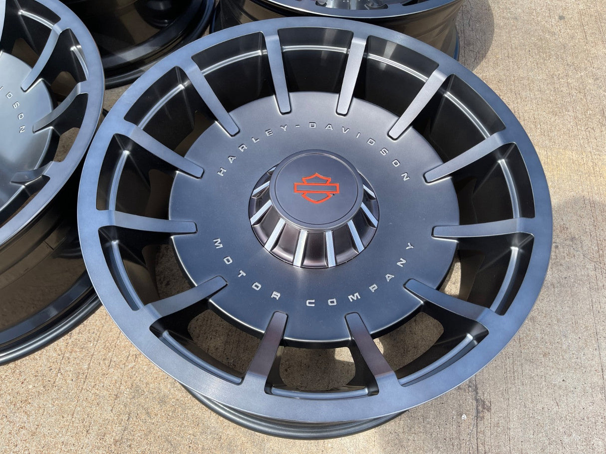 22" 22x10 Chevy Silverado Tahoe Suburban HARLEY DAVIDSON OEM wheels rims Texas Truck Tire