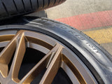 19" Ford Mustang GT Track Pack OEM 10600 10603 Bronze wheels rims 2026 2027 NEW Texas Truck Tire