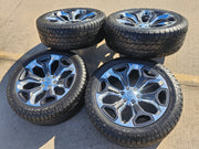 22" Dodge Ram 1500 OEM LIMITED Laramie wheels rims 2685 GRAY 2022 2023 2024 2025 Texas Truck Tire
