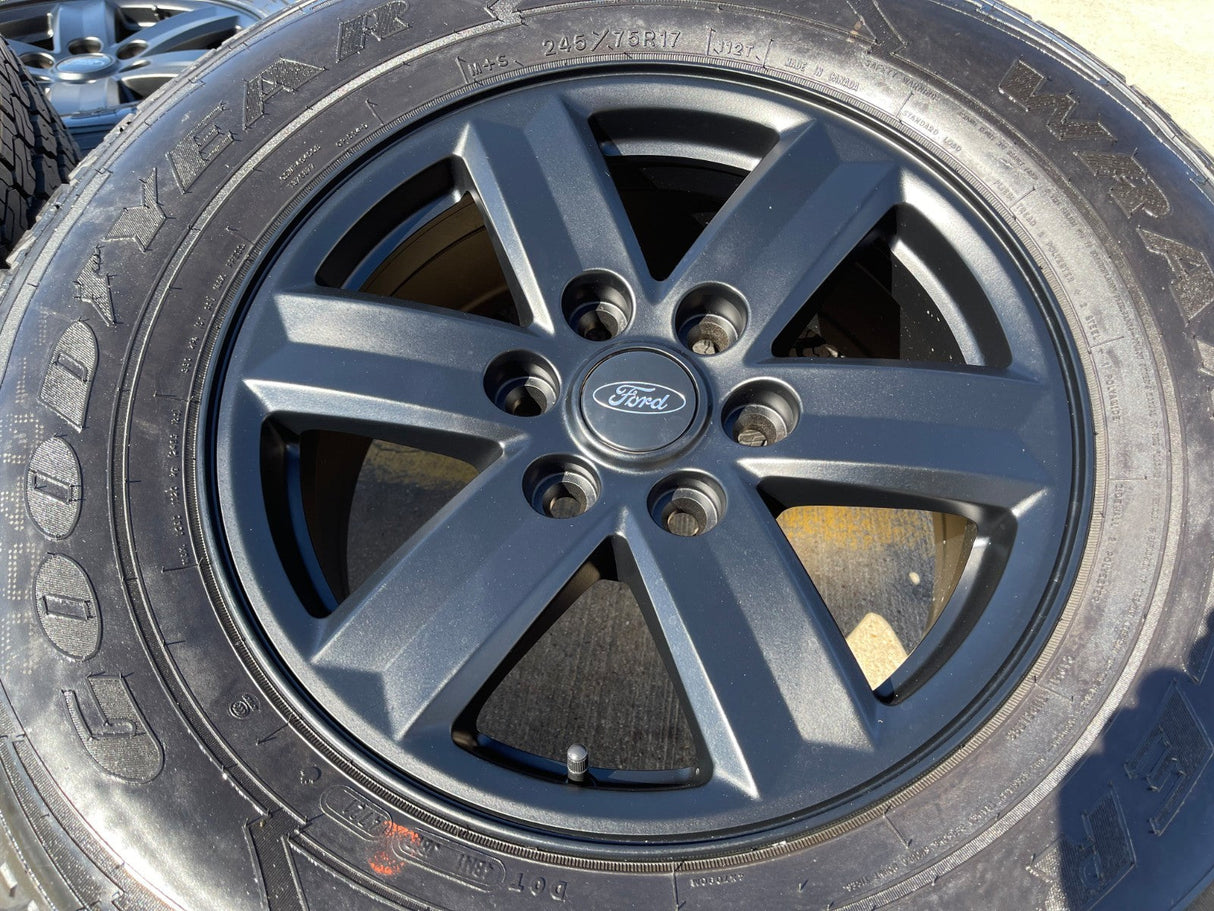 17" Ford F-150 Expedition OEM rims wheels 10339 tires NEW GOODYEAR A/T Texas Truck Tire
