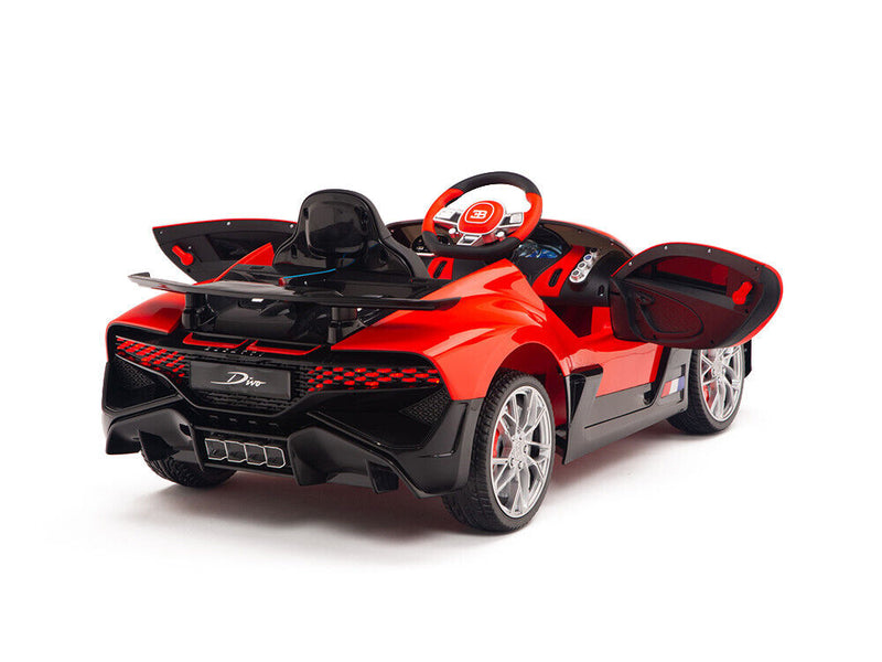 12V Children's Ride-On Licensed Bugotti Divo with Remote Controller