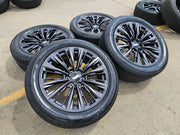 22" Cadillac Escalade V V600 Platinum OEM ORIGINAL wheels rims 2025 2026 NEW Texas Truck Tire