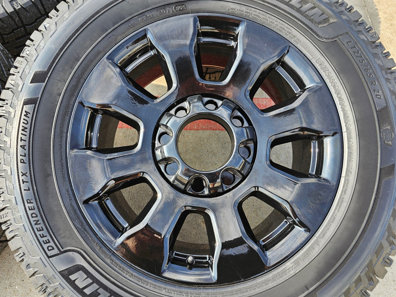 20" Ford F-250 F-350 OEM 10101 rims wheels NEW MICHELIN PLATINUM Texas Truck Tire