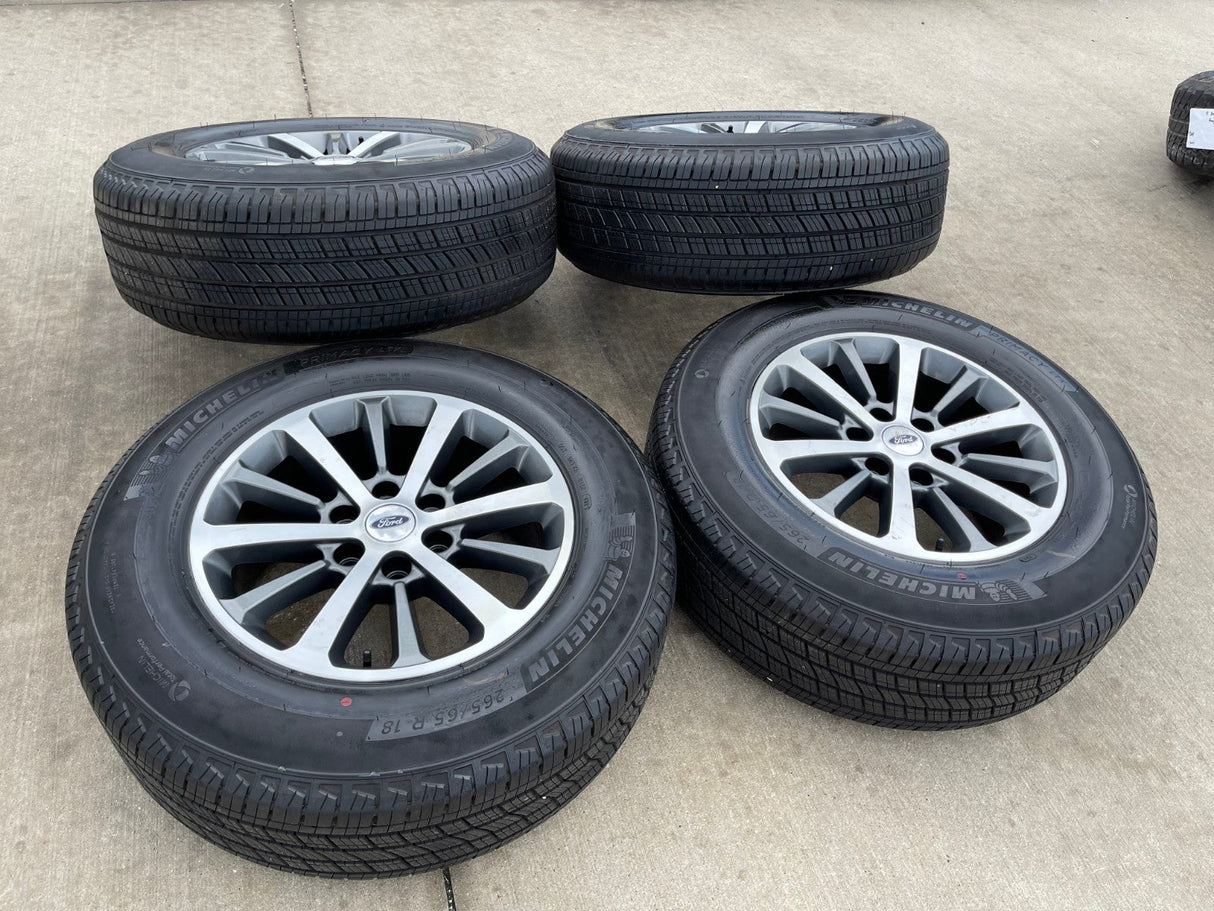 18" Ford F-150 Expedition 10142 OEM rims wheels tires MICHELIN NEW Texas Truck Tire