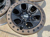 17" Ford F-150 Raptor OEM BEADLOCK rims wheels 10459 95210 BRONZE 2025 2026 NEW Texas Truck Tire