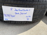 18" Jeep Grand Cherokee L OEM wheels rims 9285 95198 Durango MICHELIN Texas Truck Tire