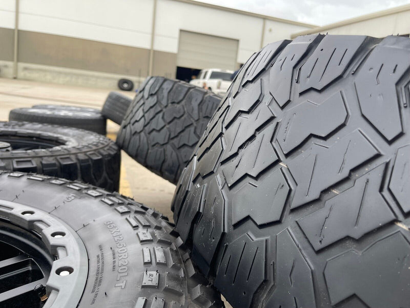20" Ford F-250 F-350 ROUSH OEM rims wheels tires 35" Texas Truck Tire