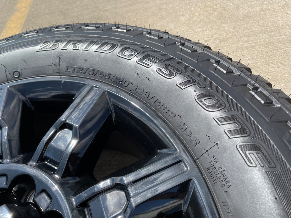 20" GMC Sierra AT4X 2500 3500 OEM 14137 5963 wheels rims Silverado 2025 2026 NEW Texas Truck Tire