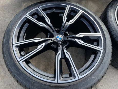 22" BMW X5 X6 X7 OEM 86470 86473 Series wheels rims PIRELLI NEW 2024 2025 2026 Texas Truck Tire