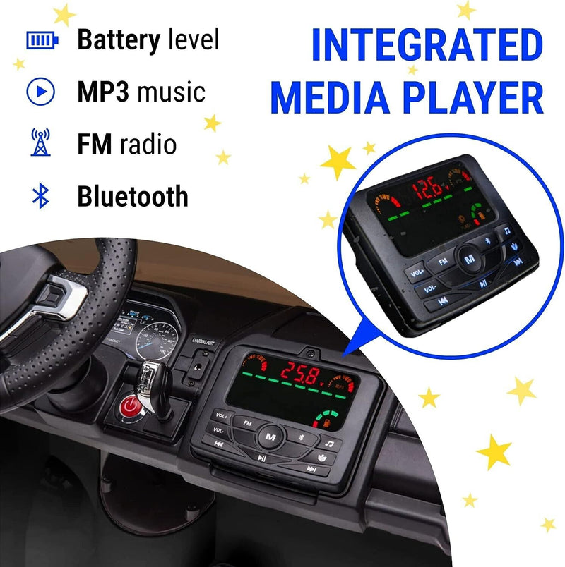 2023 Ford F450 24v 2 Seater Children's Electric Ride-On Truck with Interchangeable Battery