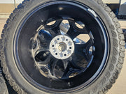22" Dodge Ram 1500 OEM LIMITED Laramie wheels rims 2685 GRAY 2022 2023 2024 2025 Texas Truck Tire