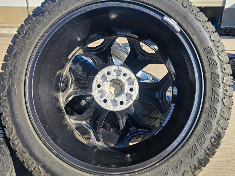 22" Dodge Ram 1500 OEM LIMITED Laramie wheels rims 2685 GRAY 2022 2023 2024 2025 Texas Truck Tire