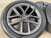 22" Land Rover DEFENDER OEM wheels rims 72385 Range tires GRAY 2023 2024 2025 Texas Truck Tire