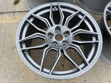 20" + 21" Chevy Corvette Z06 C8 OEM 95580 95581 wheels rims 2024 2025 2026 NEW Texas Truck Tire
