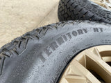 18" Toyota Tundra TRD OEM wheels rims 75281 Sequoia LX600 BRONZE 2025 2026 NEW Texas Truck Tire