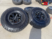 17" Ford F-150 Raptor R OEM BEADLOCK 10460 rims wheels 37" tires BFG Texas Truck Tire