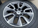 20" Chevy Silverado 1500 Tahoe Suburban OEM 5915 5916 wheels rims 2023 2024 2025 Texas Truck Tire
