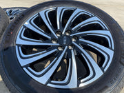 22" Lincoln Navigator OEM 10666 rims wheels BLACK LABEL 2025 2026 MICHELIN NEW Texas Truck Tire