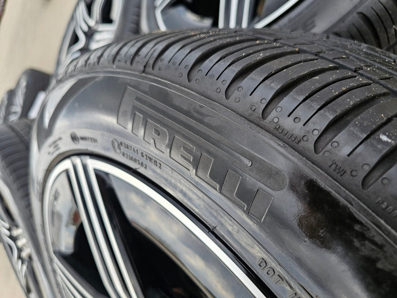21" Mercedes GLE AMG OEM black wheels rims 85940 85941 tires 2024 2025 2026 Texas Truck Tire