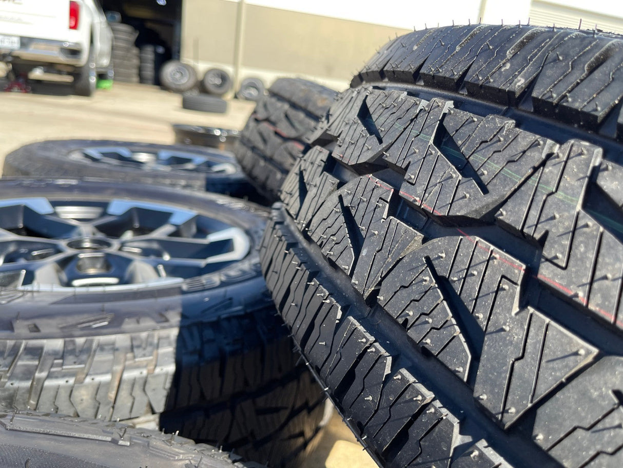 17" Jeep Wrangler Rubicon OEM Black wheels rims 9328 Gladiator 2025 2026 NEW Texas Truck Tire