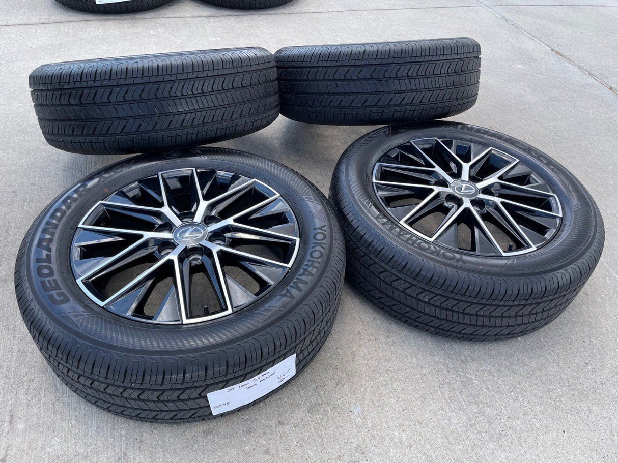 20" Toyota Land Cruiser Tundra OEM wheels rims 10545 Lexus GX550 LX600 2025 NEW Texas Truck Tire