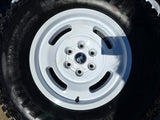 17" Ford Bronco HERITAGE Stroppe Edition 10463 OEM wheels rims white 2026 NEW Texas Truck Tire