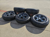 17" Jeep Wrangler Rubicon OEM wheels rims 9216 Gladiator tires NEXEN NEW Texas Truck Tire