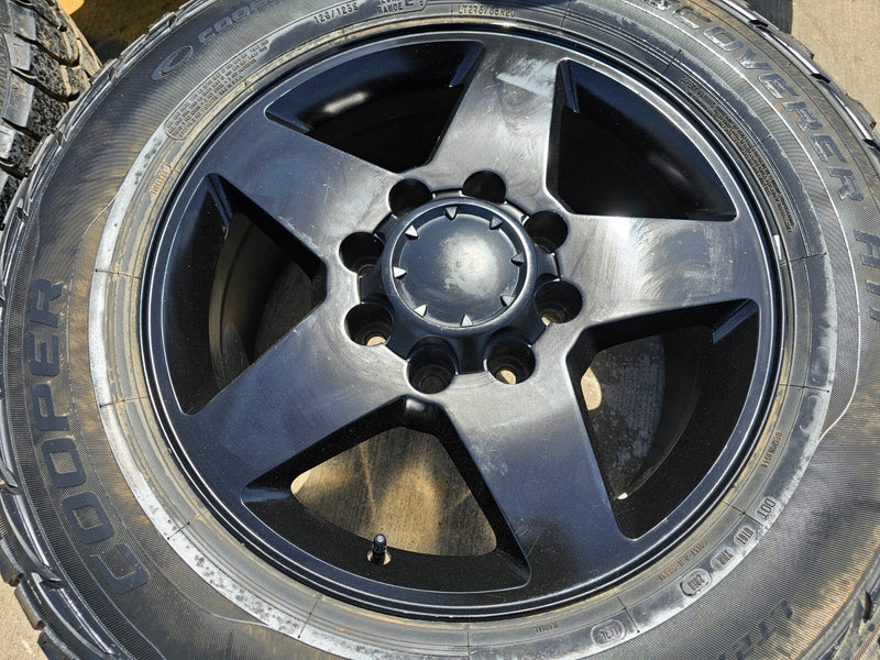 20" Chevy Silverado GMC Sierra 2500 3500 OEM replica 5503 rims wheels 8x180 Texas Truck Tire