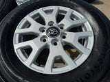 17" Toyota Tacoma 4Runner TRD OEM 94254 10637 wheels rims 2024 2025 2026 NEW Texas Truck Tire