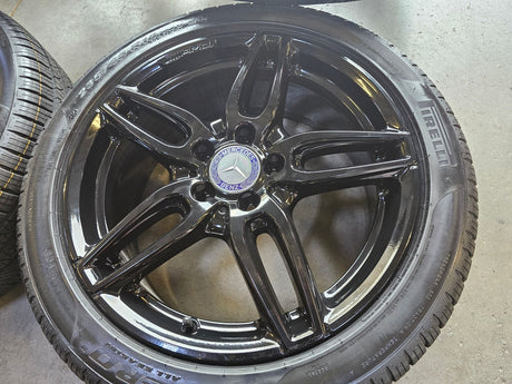18" Mercedes CLA250 C E S Class OEM 85530 wheels rims tires NEW Texas Truck Tire