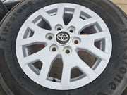 17" Toyota Tacoma 4Runner TRD OEM 94254 10637 wheels rims 2025 2026 FIRESTONE Texas Truck Tire