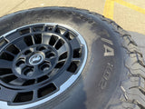 17" Ford Bronco HERITAGE SASQUATCH OEM 22025 wheels rims BFG KO2 A/T 37" NEW Texas Truck Tire