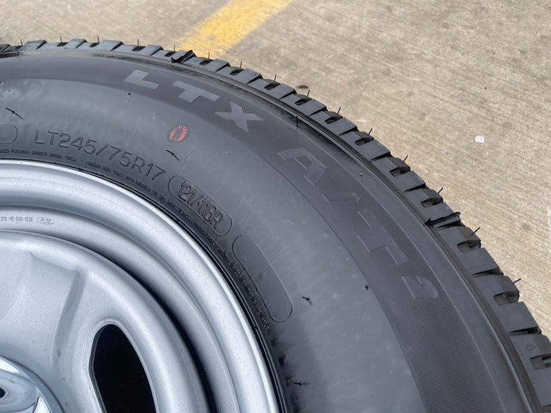 17" Ford F-250 F-350 OEM 3828 wheels rims tires MICHELIN LTX A/T2 NEW Texas Truck Tire