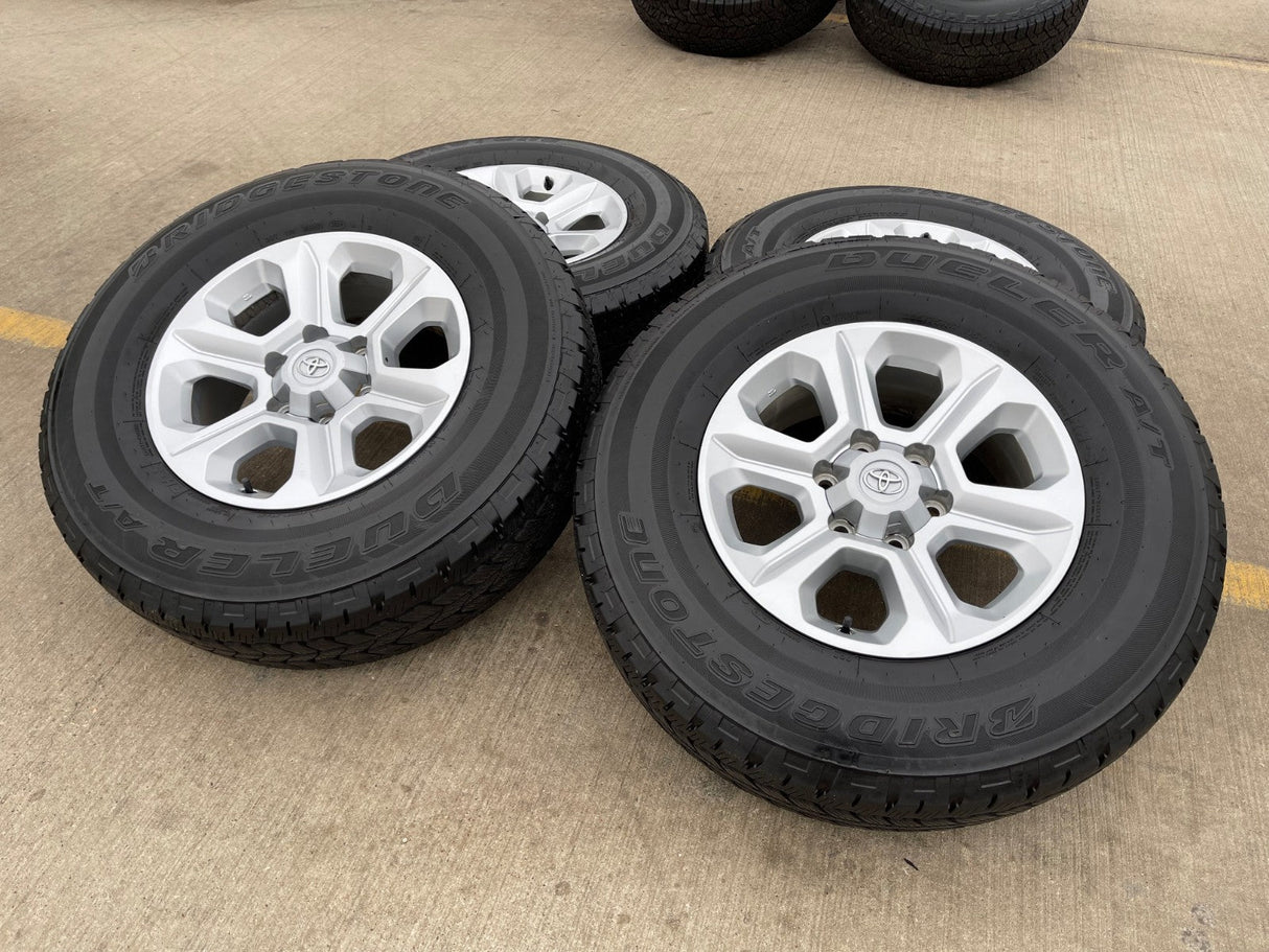 17" 4Runner Toyota Tacoma OEM wheels rims 75153 FJ DUELER A/T Texas Truck Tire