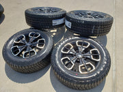 18" Hyundai Santa Cruz OEM wheels rims 95231 180411 Black 2024 2025 2026 A/T NEW Texas Truck Tire